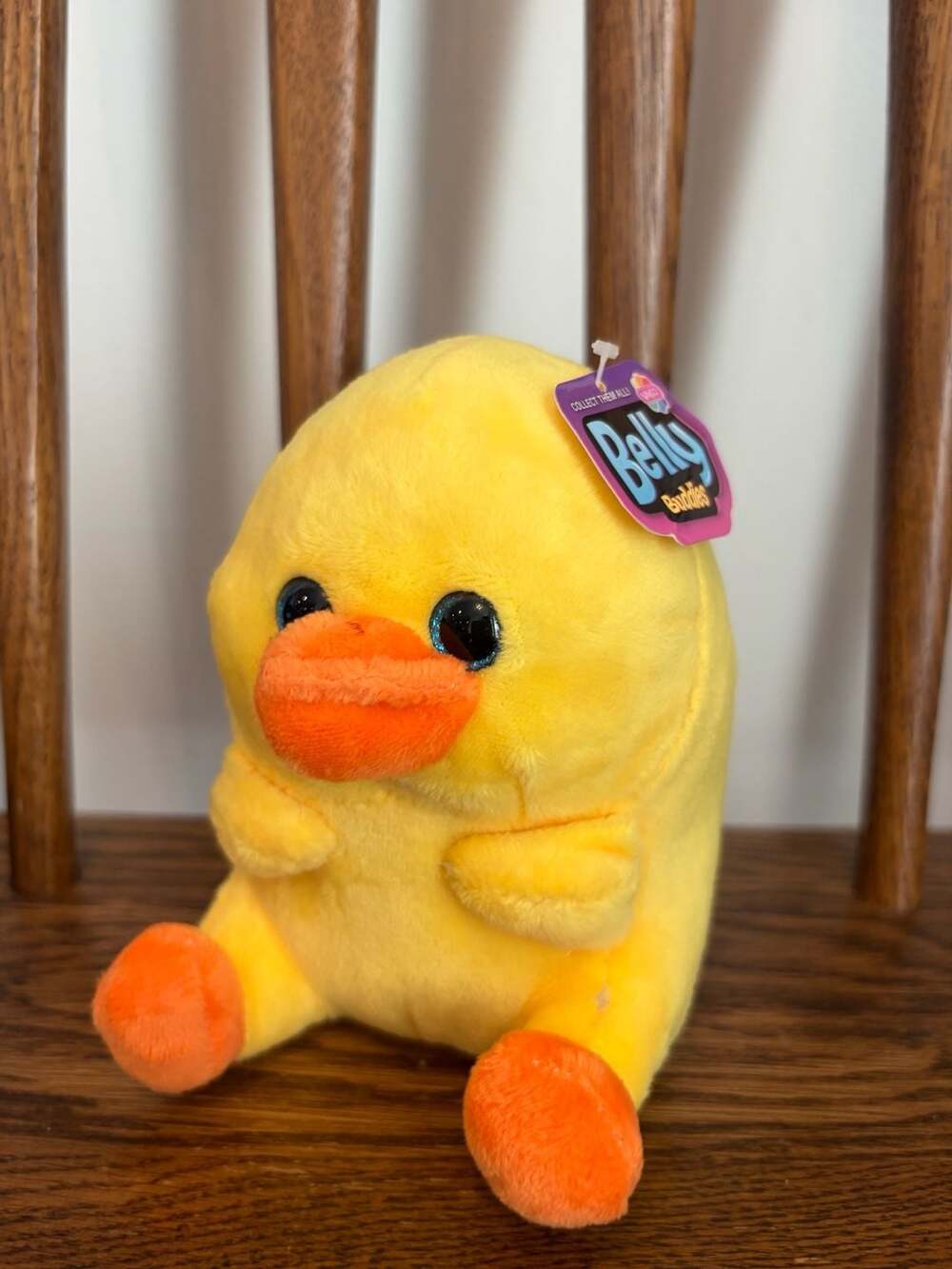 Nanco Belly Buddies Yellow Duck Plush Toy